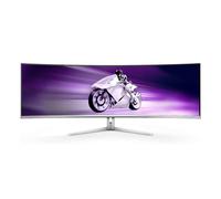 Philips Evnia 8000 49M2C8900L/00 écran plat de PC 124,2 cm (48.9") 5120 x 1440 pixels Dual QHD QD-OLED Blanc