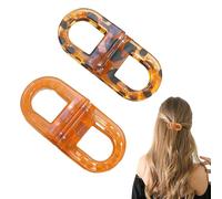 MMDOCO 2 Pièces de Pinces à Cheveux Magnétiques Intelligentes, Clips Antidérapants Ultra-Résistants, Idéaux pour le Stylisme et les Coiffures Quotidiennes, Adaptés à Tous les Types de Cheveux