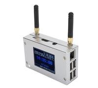 MMDVM Carte Hotspot Duplex, Modem Vocal Numérique Multimode avec Boîtier en Aluminium, Connectivité Ethernet, Carte Mémoire 8G, Prise en Charge C4FM DMR DSTAR P25