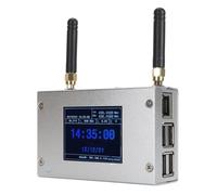 MMDVM Carte Hotspot Duplex, Modem Vocal Numérique Multimode avec Boîtier en Aluminium et Écran Couleur, Deux Antennes Externes et Carte TF 8G, Prise en Charge C4FM/DMR/DSTAR P25