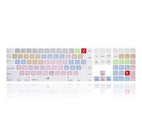 MMDW Coque ultra fine en silicone pour clavier numérique sans fil Bluetooth 2017 2018 Apple iMac Magic Keyboard avec pavé numérique MQ052LL/A A1843 Mise en page US/EU (Avid Pro Tools)