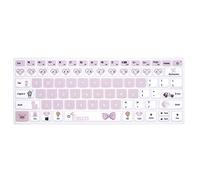 MMDW Housse de clavier en silicone anglais pour Lenovo Yoga C940 C740 14" | Yoga C930 930 920 14" | pour Lenovo Flex 14 14" | Yoga 720 720S 730 13,3" | Yoga 730 15,6" | Yoga 720 31,8. cm, princesse