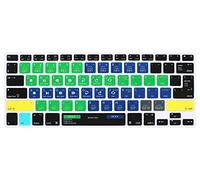 MMDW Traktor Kontrol S4 Raccourcis clavier Skin Cover pour MacBook Pro 13" 15" 17" (avec ou sans écran Retina) Coque en silicone pour MacBook Old Air 13" Disposition de clavier européen/USA