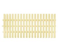 MMDXDLX Grille de Débordement de Piscine Couverture de fossé de Drainage Robuste en Plastique ABS, Drainage à Trois interfaces for allées, patios et terrasses(20x 100cm,2 Pieces)