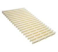 MMDXDLX Grille de Débordement de Piscine Grille de caniveau Flexible, Grille d'activité à Texture Losange, for allées(18x 100cm,10 Pieces)