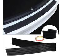 MMDXDLX Protection Pare Choc Voiture pour Seat Cordoba 1993-2002 6K 6L 6P,Protecteur Porte Coffre en Caoutchouc, RéSistant Aux Rayures Et AntidéRapant,Protege Pare Choc Arriere,90cm