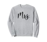Mme., M. et Mme Correspondant, épouse mariée marié, Mariage Sweatshirt