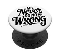 Mme Never : Pas de Faux problème de Pays et d'Occident PopSockets PopGrip Adhésif