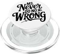 Mme Never : Pas de Faux problème de Pays et d'Occident PopSockets PopGrip pour MagSafe