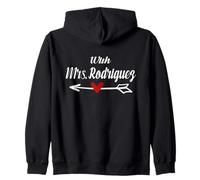 Mme Rodriguez avec Mr. Rodriguez Couples mariés Correspondant Sweat à Capuche