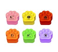 MMGGAISH 6 Boutons de Dressage pour Chien Parlant, Bouton de Communication pour Chien, Bouton Vocal avec Enregistrement de 30 Secondes, pour Apprendre à Votre Chien à Parler
