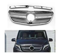 MMHGFIR Calandres Avant et de radiateur De Voiture, pour Mercedes-Benz Vito VITO W447 2016-2020 Grille de Calandre Sport Avant de Voiture,Pare-Chocs Supérieur Capot Maille Grille Radiateur
