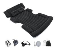 MMHGFIR Car Inflatable Mattress, pour Ford Ranger 2015 2016 2017 2018-2024 avec Pompe à Air Électrique Portable épais Gonflable Matelas Pneumatique Camping Voyage Coffre Lit Coussin,A