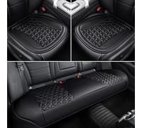 MMHGFIR Coussin Voiture Siege, pour Audi A3 A4 A5 A6 A4L A6L Q2 Q3 Q5 Q7 Q8 Cuir PU Étanche Coussins de Siège Auto,Coussin Ergonomique Voitur,Coussin de siège en Mousse à mémoire de Forme,A-3pcs