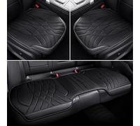 MMHGFIR Coussin Voiture Siege, pour Nissan Qashqai J12 2021-2023 Cuir PU Étanche Coussins de Siège Auto,Coussin Ergonomique Voitur,Coussin de siège en Mousse à mémoire de Forme,A-3pcs