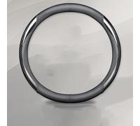 MMHGFIR Couvre Volant Voiture, pour Toyota RAV4 / Hybrid 2019-2023 PU Housse de Volant Antidérapant Respirant Housse de Volant Absorbant la Transpiration Sport,7-38CM(15"),D