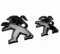MMHGFIR EmblèMe Logo Voiture Remplacement, pour Peugeot 308/408/508/2008/3008/4008/5008 3D Sport Lettres Insigne Autocollant Décoratifs, Matériau ABS Logo Insigne Accessoires,B