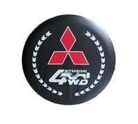 MMHGFIR Housse Roue Secours de Voiture, pour Mitsubishi Pajero ASX 2019-2023 Durables Protection Solaire,Imperméable Housse de Roue Protection Accessoires,15inch