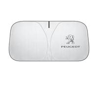 MMHGFIR Pare-Soleil de Pare-Brise Avant de Voiture, pour Peugeot 208 Hybrid 2023 2024 Pliable Isolation Thermique Couverture,360° Protection UV Parasol Voiture Isolation,A