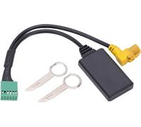 MMI 3G AMI 12Pin Bluetooth 5.0 Aux -Kabeladapter Wireless Audioeingangsatz pour A4 A6 Q5 Q7 A5 S5