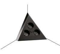 Mmira Triangle, Ecksteckdosenelement, Noir