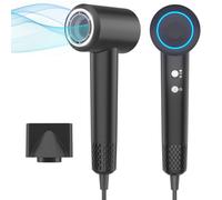 MMK Seche Cheveux, 200 Millions ionique Négatifs, Moteur sans Balais de 110 000 TR/Min pour un Séchage Rapide, 57dB Faible Bruit Sèche Cheveux pour Famille