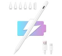 MMK Stylus Pen for iPad (2018-2025), Pixel Accuracy, Tilt & Palm Rejection, for iPad 11(A16)/10/9/8/7/6, for iPad Pro 11"/12.9"/13" M4, for iPad Air 5/4/3/M2/M3, for iPad Mini 7/6/5
