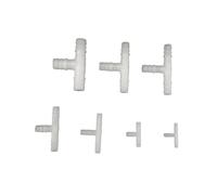 MMLFX 10pcs / Pack 5mm-12mm PE Adaptateur de réservoir d'eau de connecteurs de Tee-Plastique (Size : 12mm)