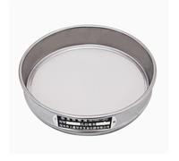 MMLFX 1pc Test Tamis Laboratoire Standard échantillonnage Inspection pharmacopée Tamis 304 Susciter Filtre Maillage chroming Cadre diam. 20 cm 10-200 Maillage (Capacity : 80 Mesh(0.2mm))
