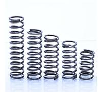 MMLFX 2pcs Steel Bobine Precision Metal Spring Ressort Fabricant, 1,5 mm Diamètre de Fil * 14mm Diamètre de Sortie * (110-200) Longueur mm (Size : 1.5x14x130mm)
