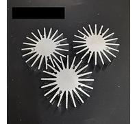 MMLFX 5pcs LED Radiateur de dissipateur Thermique en Aluminium 1W 3W Radiateur de dissipateur de Chaleur for radiateur de Lampe ménage