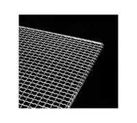 MMLFX Carré Un Barbecue Grill 304 Mesh en Acier Inoxydable Un Barbecue Grills Grille Grille Rack de cuit en Carbone Cuisinier Net Barbecue 47 Tailles (Color : 54x38cm)