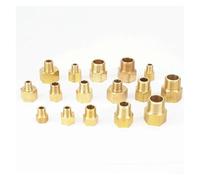 MMLFX Raccord de Tuyau en Laiton NPT Femelle à mâle BSP 1/8" ; 1/4" ;3/8" ; 1/2" ;Connecteur Adaptateur for Manomètre Air Gaz Carburant Eau 1pc (Size : Type 10)