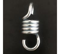 MMLFX Tension de Chaise Suspendue Printemps ménage extérieur Loisir hamac Swing matériel Accessoires 6-8 mm Tension Springs 1pc (Size : 6mm Thick)