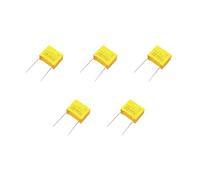 MMMO Lot de 5 condensateurs de sécurité X2 MEX Tenta MKP 0,10uF 100nF 275VAC 10mm jaune