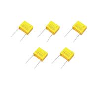 MMMO Lot de 5 condensateurs de sécurité X2 MEX TENTA MKP 0.47uF 470nF 275VAC 10mm jaune