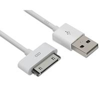 MMOBIEL 1 x Câble 30 Pin vers USB (1 Mètre) Compatible avec Charge et Transfert de données