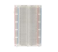 MMOBIEL 1pcs PCB Breadboard Prototype de Carte de Circuit Imprimé Sans Soudure - 1x400 Points - Compatible avec DIY Arduino, Raspberry Pi 2/3 / 4/5 Projects Proto Shield Distribution