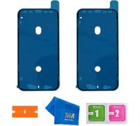 MMOBIEL 2X LCD Joint Adhésif Sticker Autocollant Etanchéité Compatible avec iPhone 11-6.1 inch Noir pour Le Cadre d'affichage LCDKit d'Outils Inclus