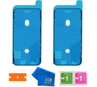 MMOBIEL 2X LCD Joint Adhésif Sticker Autocollant Etanchéité Compatible avec iPhone 11 Pro Max - 6.5 inch Noir pour Le Cadre d'affichage LCDKit d'Outils Inclus