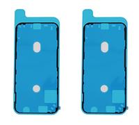 MMOBIEL 2X LCD Joint Adhésif Sticker Autocollant Etanchéité Compatible avec iPhone 12 Mini - 5.4 inch Noir pour Le Cadre d'affichage LCDKit d'Outils Inclus