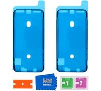 MMOBIEL 2X Stickers/Adhésif Interne prédécoupés et étanches pour écran LCD Compatible iPhone iPhone X - 5.8 Pouces