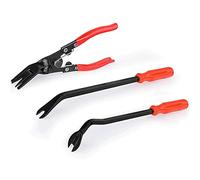 MMOBIEL 3 pièces - Jeu d'outils de démontage de Garnitures Automobiles pour Un démontage Facile et sans Rayure des Panneaux de Porte, des Tableaux de Bord et des moyeux de Roue de la Voiture.