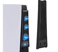 MMOBIEL 3 Ventilateurs externes avec USB 3.0 compatibles avec la PlayStation PS5 et PS5 Digital Edition - Noir - Incl. Port USB 3.0