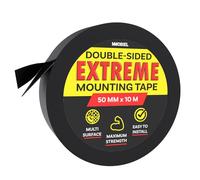 MMOBIEL 50mm Ruban Adhésif de Montage Double Face pour Montage Intérieur Robuste, Décoration, Bricolage, Maison, Bureau, Fixation Tapis, Bandes Lumineuses LED - Rouleau 10m
