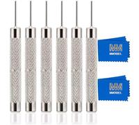 MMOBIEL 8 Pièces Outil de Retrait de Carte SIM pour Smartphones 6 x Outil d'Ejection - 2 x Chiffon de Nettoyage