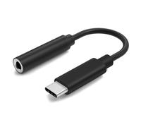 MMOBIEL Adaptateur Casque USB C vers Jack Audio 3, 5 mm Compatible avec Samsung Galaxy S26/S25/S24/S23/S22/S21/S20/S20 FE/S10(+)/Note 20, Huawei P40/P30/P20 Pro, Xiaomi, Google Pixel 4XL etc. (Noir)