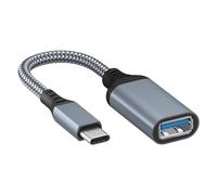 MMOBIEL Adaptateur OTG USB-C vers USB Femelle - Type-C à USB 3.0 Transfert à 5 Gbps - Adaptateur USB-C vers USB pour iPhone 17 16 15, iPad, MacBook Pro/Air, Samsung Galaxy S25/S24/S23/S22/S21