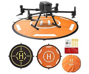 MMOBIEL Aire d'atterrissage Drone Landing Pad Imperméable 55 cm pour drones hélicoptères télécommandés DJI Mavic Mini 2 / Zoom/Air Fly 2 / Phantom/FPV/Inspire