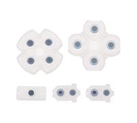 MMOBIEL Caoutchouc Silicone Clavier Conducteur Set pour PlayStation 4 Manette Dualshock 4 JDS030 / 040 INCL. (+) Tournevis